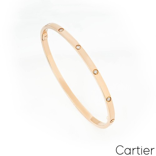 Cartier rose gold full diamond - gold,