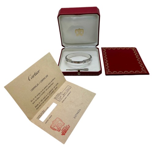 Cartier love bangle size - cartier,