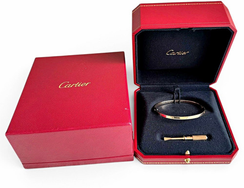 Cartier 18ct au750 rose gold - 18ct,