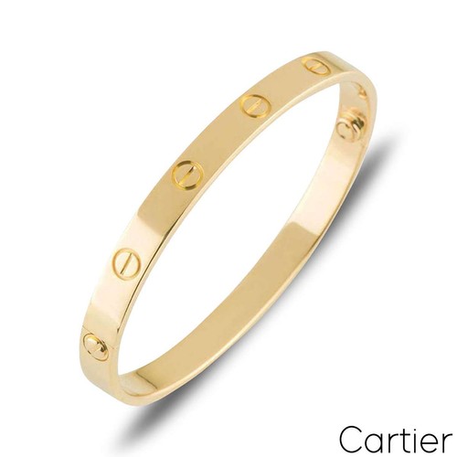 Cartier yellow gold plain love - yellow,