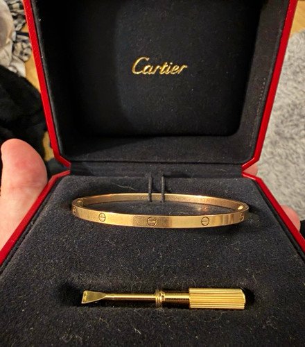 Cartier love 18ct rose gold - 18ct,