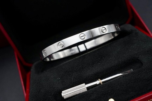 Cartier white gold - gold, plain