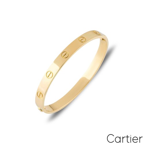 Cartier yellow gold plain love - yellow,