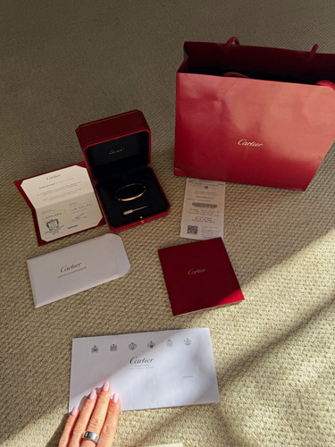 Cartier love 18ct - rose, 6
