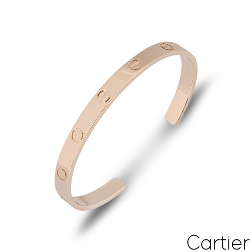 Cartier rose gold plain - cartier,