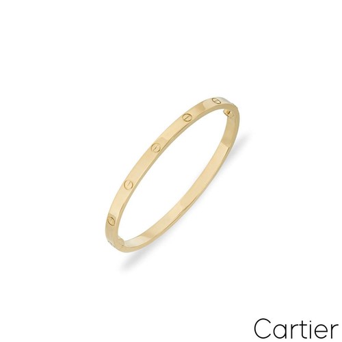 Cartier yellow gold plain - cartier,