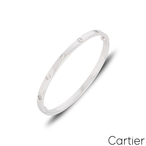 Cartier white gold diamond - gold,
