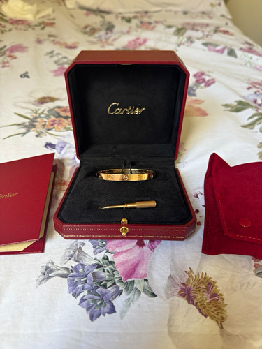 Cartier love bracelet bangle - cartier,