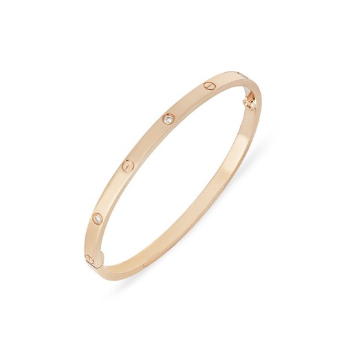 Cartier rose gold diamond - rose, 6