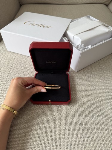 Cartier love bracelet 18ct - cartier,