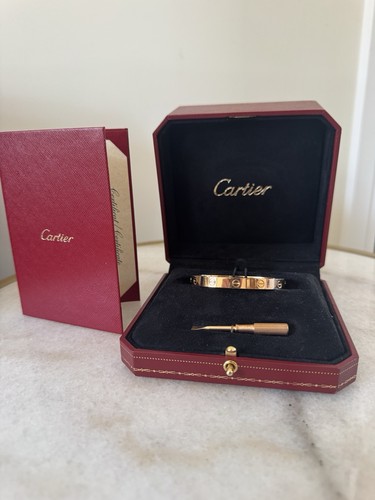 Cartier love bangle bracelet - cartier,