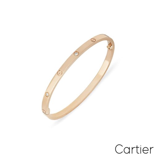 Cartier rose gold diamond - rose, 6