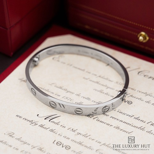 Cartier 18ct white gold - 18ct, love