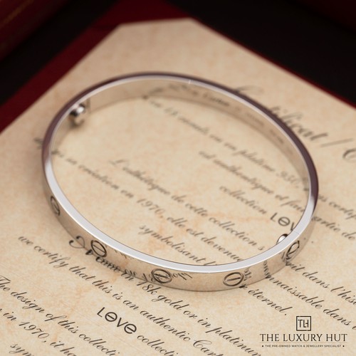 Cartier 18ct white - cartier,