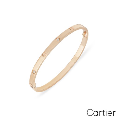 Cartier rose gold diamond sm - rose,