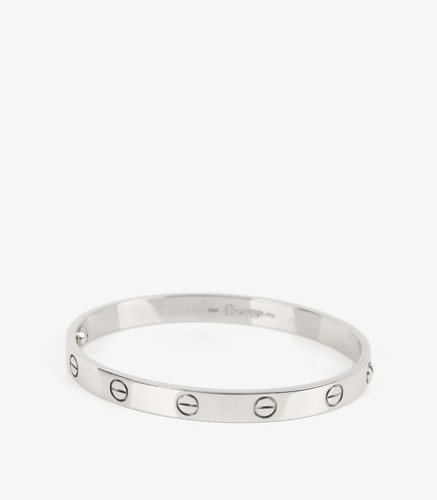 Cartier 18ct white gold love - white,