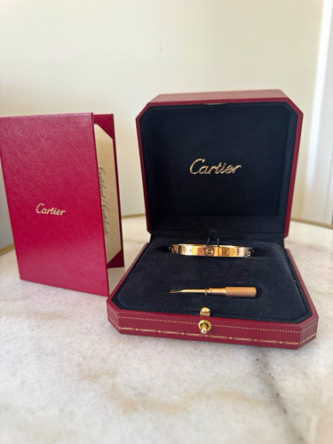 Cartier love bracelet 18ct - love,